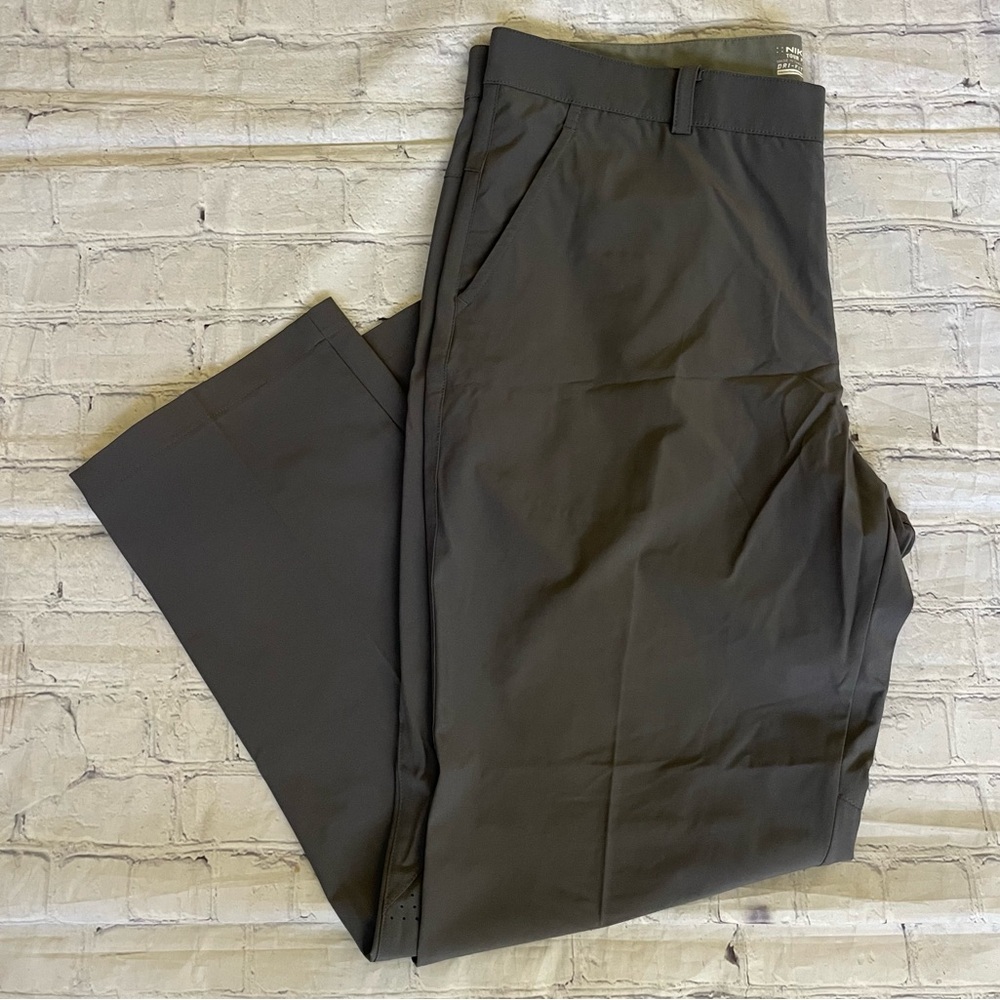 Mens Nike Grey Dri Fit Performance  Golf Pants